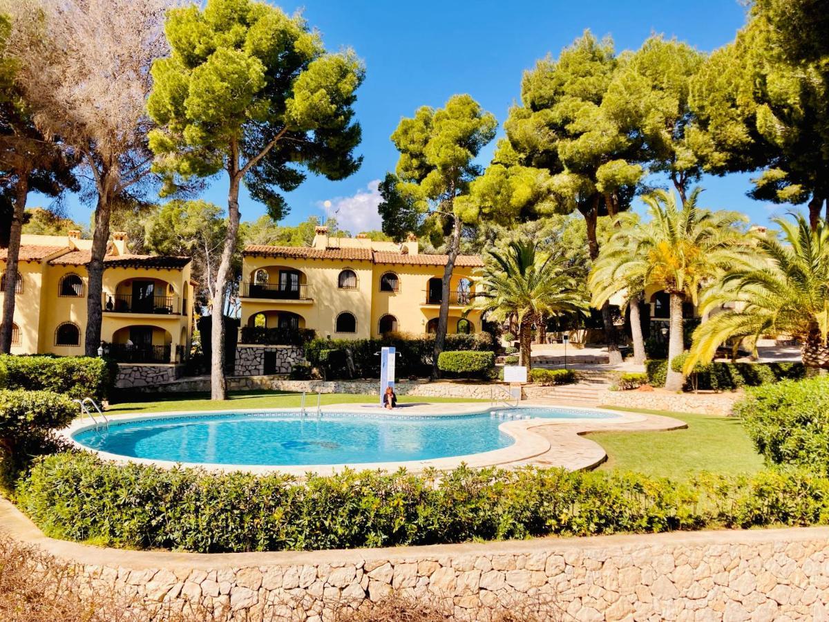Apartamento Con Terraza En Complejo Con 2 Piscinas Lägenhet Moraira Exteriör bild