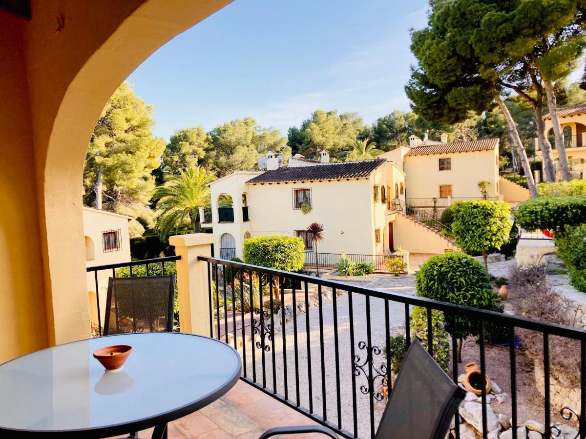 Apartamento Con Terraza En Complejo Con 2 Piscinas Lägenhet Moraira Exteriör bild